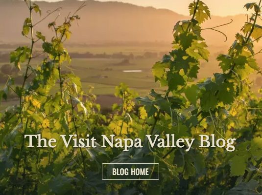 Image of the Visit Napa Valley blog