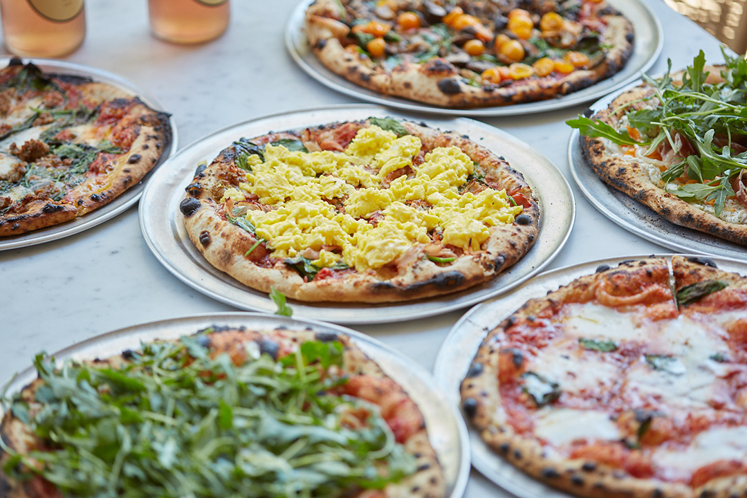 Wood fired pizza Napa CA at Live Fire Pizza Oxbow Market